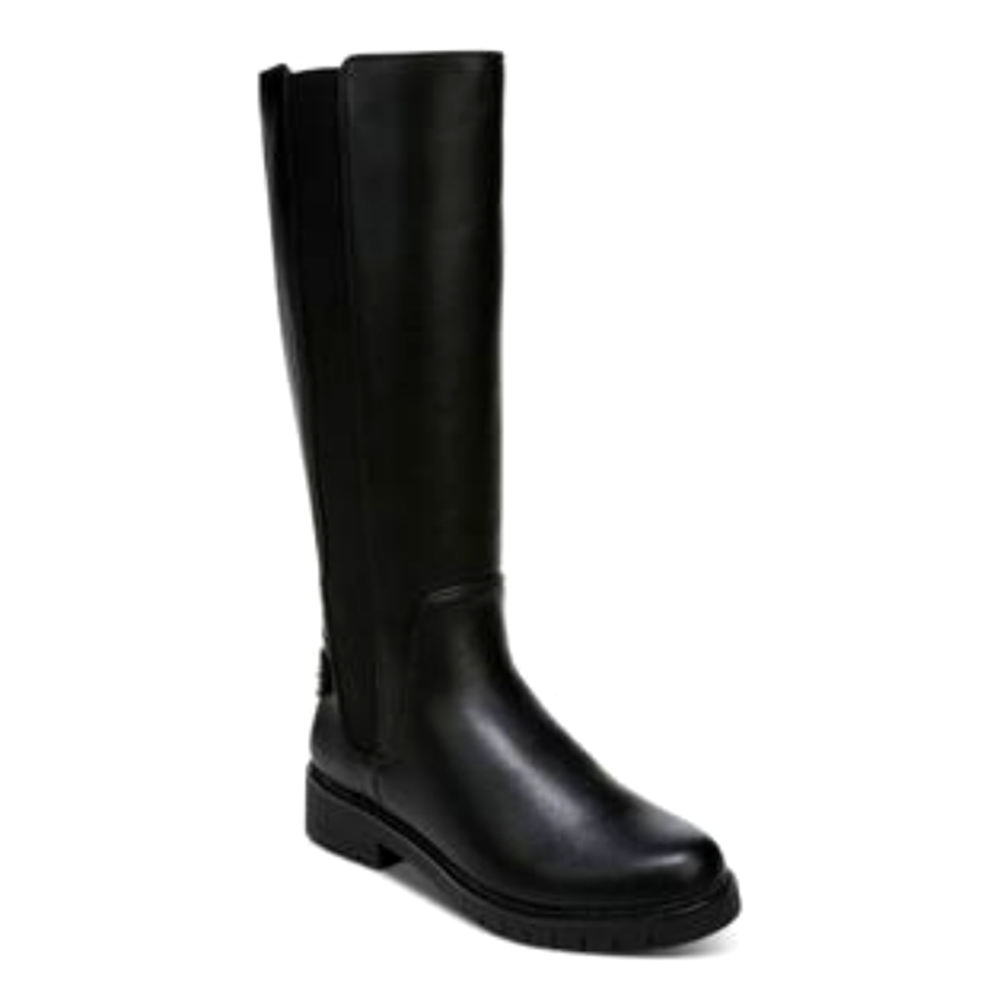 STYLE & COMPANY Womens Black  Padded Gwynn Round Toe Block Heel Zip-Up Boots